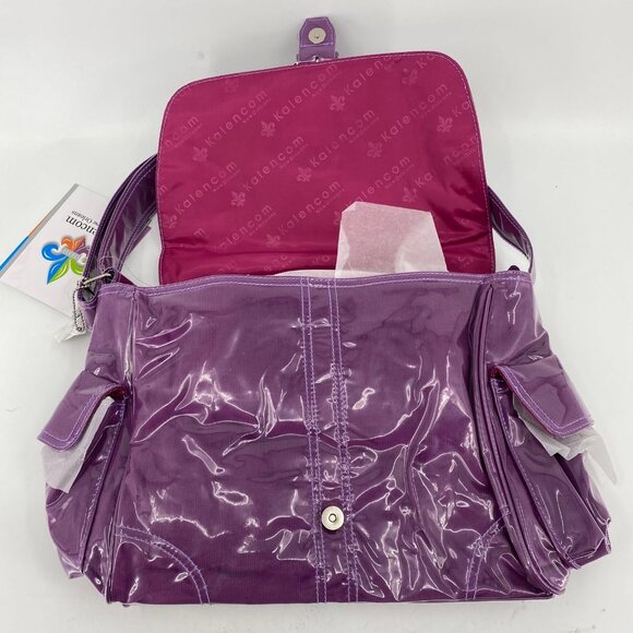 Kalencom New Orleans Purple Magnetic Closure Baby Tote | New With Tags - Picture 3 of 8